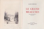 Le grand Meaulnes *      . ALAIN-FOURNIER :