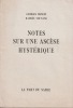  Notes sur une ascèse hystérique *. HENEIN Georges : 