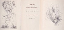  Visages précédés de Portraits officiels / Nourritures suivis d'extraits de La Nausée *. SARTRE Jean-Paul :