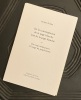  De la contemplation de la page blanche ou Dix-sept méditations à l'usage du graphomane *. ROMAN Jacques :