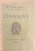  Chansons *. [RAMUZ Charles Ferdinand] ANSERMET, STRAWINSKY & BINET :