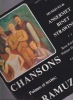  Chansons *. [RAMUZ Charles Ferdinand] ANSERMET, STRAWINSKY & BINET :