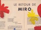  Miro *. [MIRO Joan] DESNOS Robert, ÉLUARD Paul, & QUENEAU Raymond & TZARA Tristan :