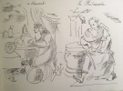  Livre d'heures de Me Etienne Chevalier [Carnet de croquis] *. MEYLAN Henry : 