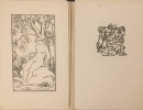  Suite des Bois originaux d'Aristide Maillol, pour illustrer les Odes d'Horace. Philippe Gonin imprimeur éditeur *. MAILLOL Aristide :