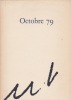  Octobre 79 *. BILLE S. Corinna & CHAPPAZ Maurice :