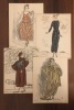  Croquis de mode. Robes pour l'été 1920 *. DUFY Raoul  :