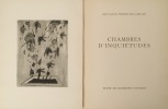  Chambres d'inquiétude. Dix eaux-fortes de Lars Bo *. COGNIAT Raymond : 