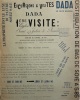  Excursions et visites Dada. 1ère visite : Eglise Saint Julien le Pauvre jeudi 4 avril (1921) à 3h. * . ARP Hans, BRETON André, ÉLUARD Paul, TZARA ...