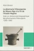 La Pharmacie fribourgeoise du Moyen Âge à la fin de l'ancien régime. Avec un dictionnaire biographique des pharmaciens fribourgeois 1309–1960 *. ...