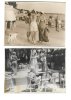 15 tirages argentiques des plages très animées de Nice et Juan Les Pins en été vers 1930.. Delius, Charles.