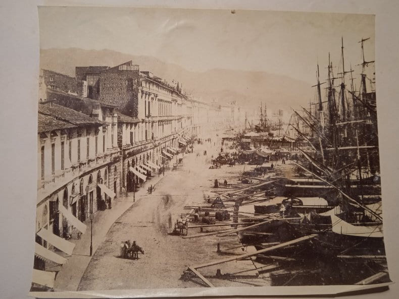 Photos de Sicile: Port de Messine et jardin de la villa Tasca &agrave; Palerme.. Anonyme.