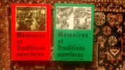 Mémoires et traditions ouvrières. Contribution à l'histoire du syndicalisme en Lot et Garonne. 1995-1999, 2 volumes fort in-8, 448 pages 9 feuillets+ ...