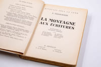 La montagne aux écritures. 