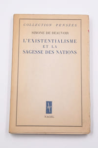 L'existentialisme et la sagesse des nations.
