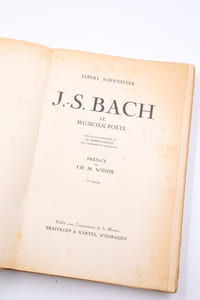 J.-S. Bach, Le musicien poète.