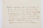 Lettre autographe.. [IMP&Eacute;RATRICE JOS&Eacute;PHINE] - BEAUHARNAIS (Emilie de, comtesse de Lavalette) 