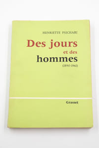 Des jours et des hommes (1890-1961).