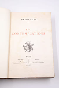 Les contemplations.