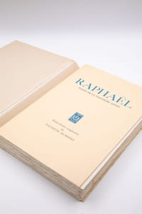 Raphaël. Pages de la vingtième année.