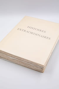 Histoires extraordinaires.