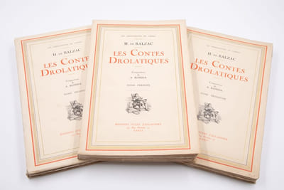 Les contes drolatiques.