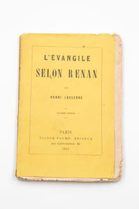L'évangile selon Renan.