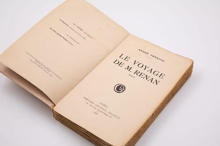 Le voyage de M. Renan. Roman.