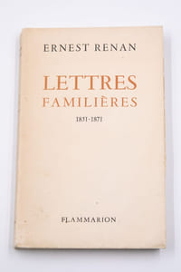 Lettres familières 1851-1871.