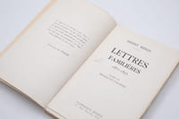 Lettres familières 1851-1871.