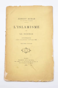 L'islamisme et la science. Conférence faite à la Sorbonne, le 29 mars 1883.