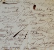 70 députés de 1831 signent une pétition pour diminuer les taxes sur les boissons. 