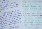 Deux belles lettres de l'écrivain haïtien Émile Ollivier. Émile Ollivier (1940-2002) Écrivain dorigine haïtienne. Professeur émérite de l'Université ...