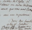 Rarissime lettre de Valentin Haüy sur les enfants aveugles. Valentin Haüy (1745-1822) Fondateur de la première école pour aveugles : l'Institut des ...