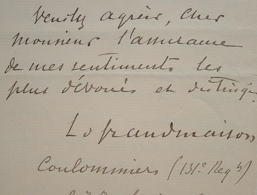 Charles de Grandmaison s'intéresse au mouvement colonial.. Charles Grandmaison (Loyzeau de) (1824-1903) Erudit et archiviste.