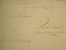 Montyon protège les intérêts d'un frère de Louis XVI.. Jean Baptiste Antoine Auget Montyon (baron de) (1733-1820) Philanthrope et économiste.