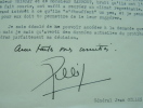 Le général Gilles redoute l'embrasement de Sétif.. Jean Gilles (1904-1961) Général de corps d'armée, l'une des figures des paras d'Indochine ; ...