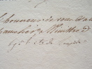 Recommandation de Lacépède.. Bernard Germain Etienne Lacépède (comte de) (1756-1825) Naturaliste, zoologiste et herpétologiste, collaborateur de ...