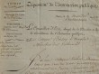 Lettre de Fourcroy à Boissy d'Anglas.. Antoine François Fourcroy (1755-1809) Chimiste et homme politique, directeur de l'Instruction Publique.
