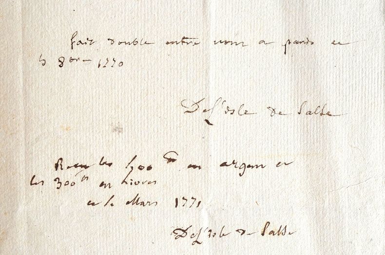 Delisle de Sales cède les droits de son dernier livre.. Jean-Baptiste Claude Delisle de Sales (1741-1816) Ecrivain et philosophe lyonnais.