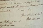 Le général irlandais William Arabin demande la suspension sa rente.. William John Arabin (1750-1828) Lieutenant-Général en 1805, puis Général neuf ans ...