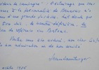 Jean Hamburger admire l'analyse de Félicien Marceau sur l'oeuvre de Balzac.. Jean Hamburger (1909-1992) Médecin et essayiste, membre de l'Académie ...