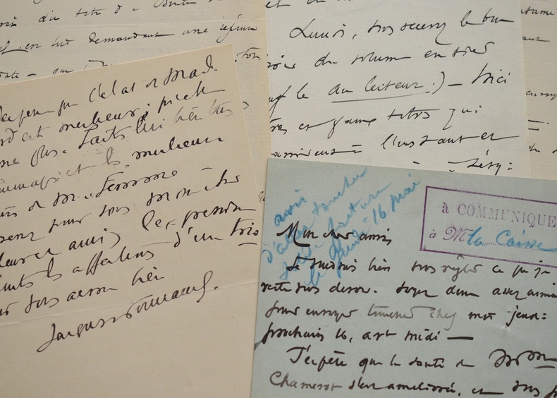 Correspondance de 13 lettres de Jacques Normand.. Jacques Normand (1848-1931) Ecrivain, poète, dramaturge et essayiste, il fut également avocat et ...