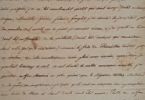 Spirituelle lettre du dramaturge marseillais Etienne-François de Lantier.. Étienne-François de Lantier (1734-1826) Écrivain et dramaturge, il brille ...