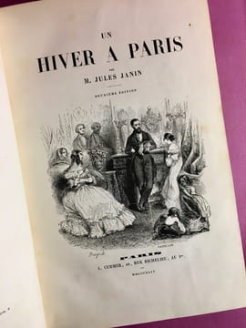 L'Été à Paris ; Un hiver à Paris.. JANIN, Jules.