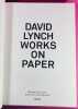 Works on paper [Tirage limit&eacute;]. LYNCH, David.