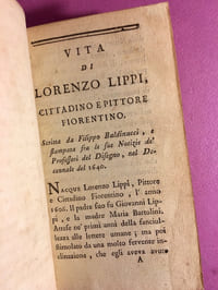 Aminta Favola Boscareccia [contient également "Vita di Lorenzo Lippi", par Filippo Baldinucci]