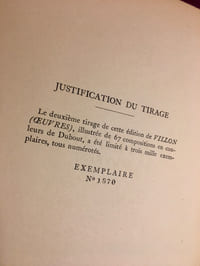 Oeuvres. Illustrations de Dubout.