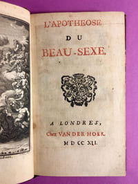 L'apothéose du beau-sexe.