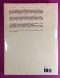 Les Plans de Paris: des origines (1493) à la fin du XVIIIe siècle.